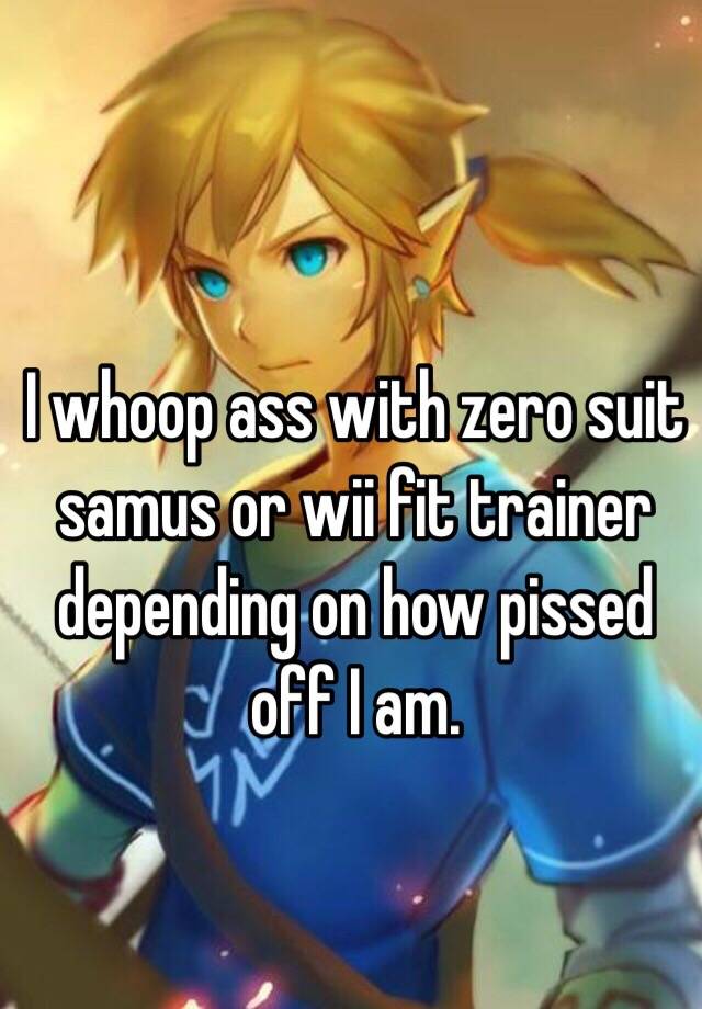 Zero Suit Samus Wii Fit Trainer